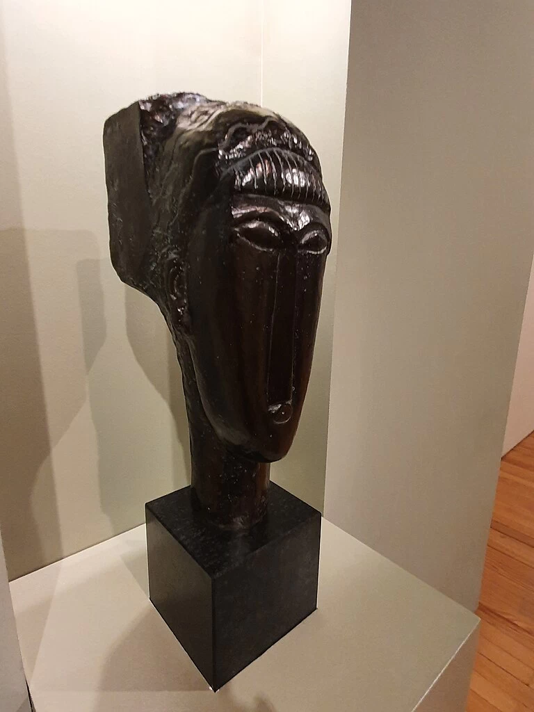 Amedeo Modigliani - 259, Testa di giovane ragazza con la frangetta